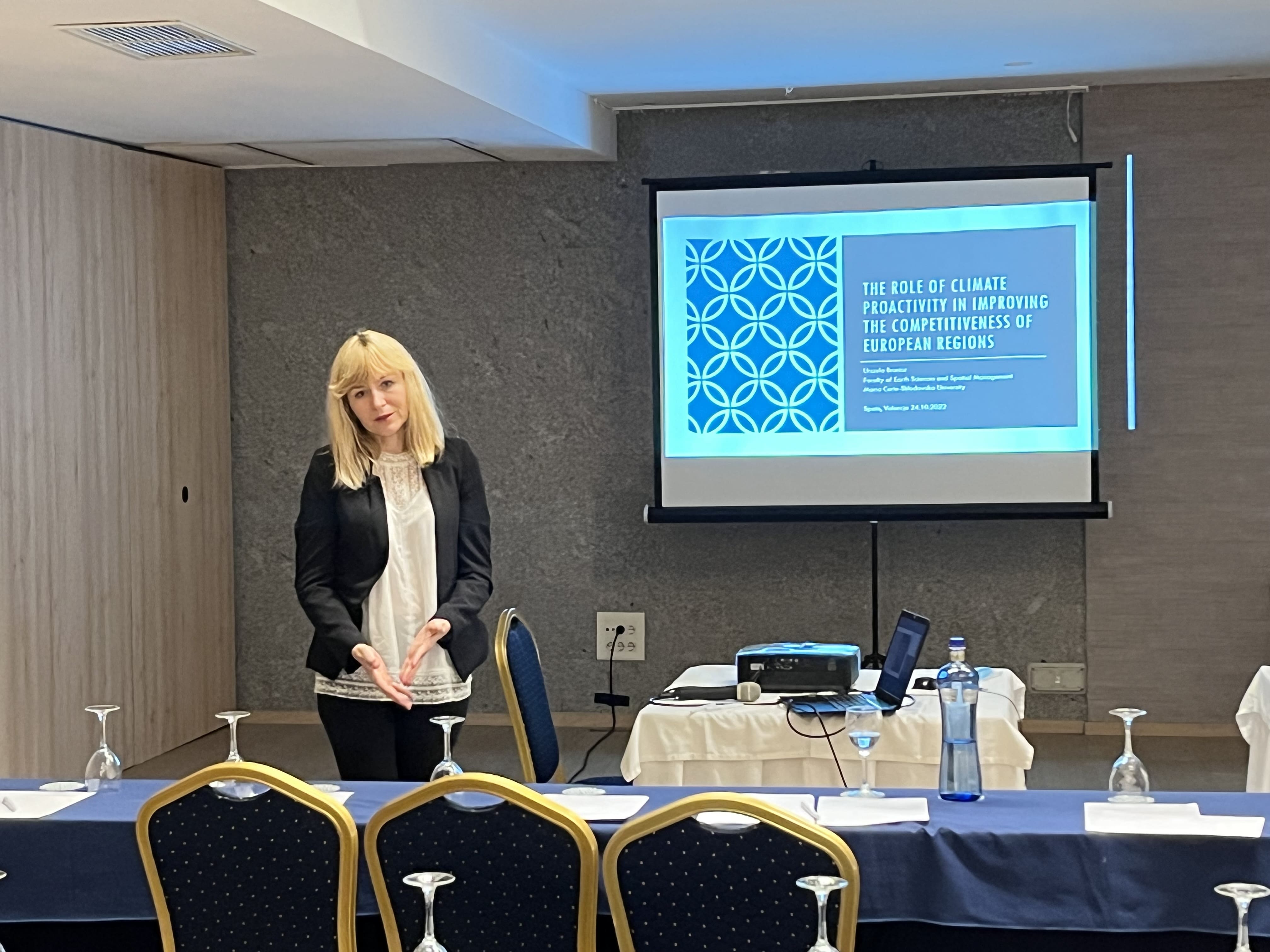 Keynote session at a congress